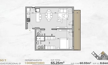 VENTA DEPARTAMENTO 1 DORMITORIO CENTRO NEUQUEN