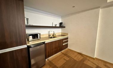 Alquiler Monoambiente amoblado, cochera y amenities.Quartier Basavilbaso.