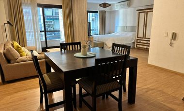 Alquiler Monoambiente amoblado, cochera y amenities.Quartier Basavilbaso.