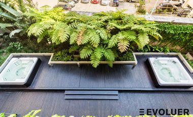 Alquiler Monoambiente amoblado, cochera y amenities.Quartier Basavilbaso.