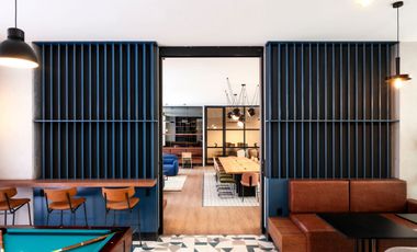 Departamento Moderno en Roma Norte en Renta