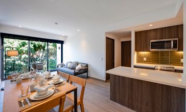 Departamento Moderno en Roma Norte en Renta