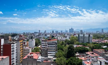 Departamento Moderno en Roma Norte en Renta