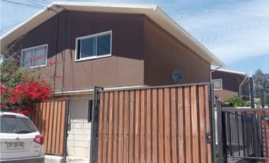 Se Vende Casa Pareada Simple Villa Alemana