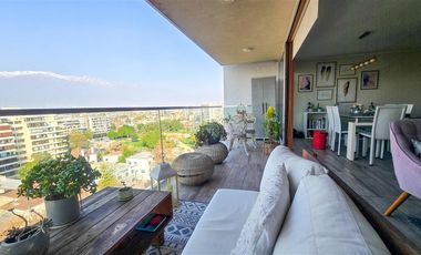 Top 2 Dorm. 2bñ. Amoblado Y Equipado. Los Leones. Metro