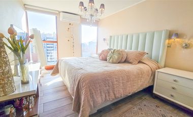 Top 2 Dorm. 2bñ. Amoblado Y Equipado. Los Leones. Metro