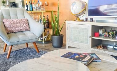 Top 2 Dorm. 2bñ. Amoblado Y Equipado. Los Leones. Metro