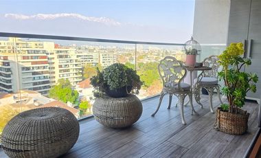 Top 2 Dorm. 2bñ. Amoblado Y Equipado. Los Leones. Metro