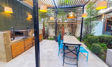 Top 2 Dorm. 2bñ. Amoblado Y Equipado. Los Leones. Metro