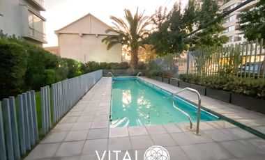 Departamento en arriendo c/ estacionamiento en Villa Macul