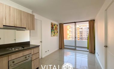 Departamento en arriendo c/ estacionamiento en Villa Macul