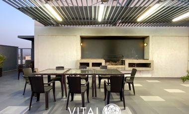 Departamento en arriendo c/ estacionamiento en Villa Macul