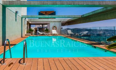 Amoblado y Equipado 1 Dor. Suite Vista al parque Araucano 1Est. 1Bod.