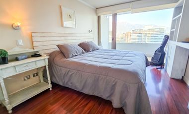 Amoblado y Equipado 1 Dor. Suite Vista al parque Araucano 1Est. 1Bod.