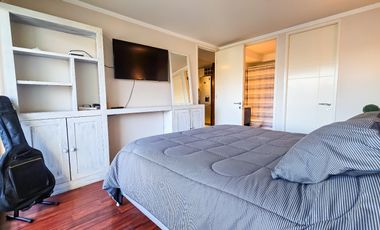 Amoblado y Equipado 1 Dor. Suite Vista al parque Araucano 1Est. 1Bod.