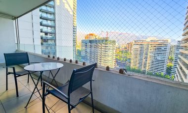 Amoblado y Equipado 1 Dor. Suite Vista al parque Araucano 1Est. 1Bod.