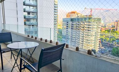 Amoblado y Equipado 1 Dor. Suite Vista al parque Araucano 1Est. 1Bod.