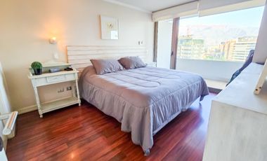 Amoblado y Equipado 1 Dor. Suite Vista al parque Araucano 1Est. 1Bod.