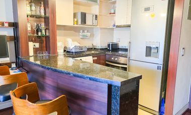 Amoblado y Equipado 1 Dor. Suite Vista al parque Araucano 1Est. 1Bod.