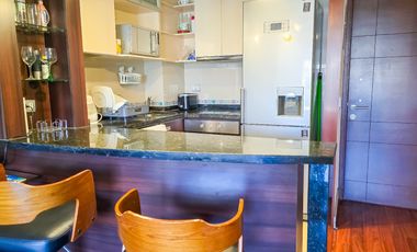 Amoblado y Equipado 1 Dor. Suite Vista al parque Araucano 1Est. 1Bod.