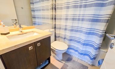 Amoblado y Equipado 1 Dor. Suite Vista al parque Araucano 1Est. 1Bod.