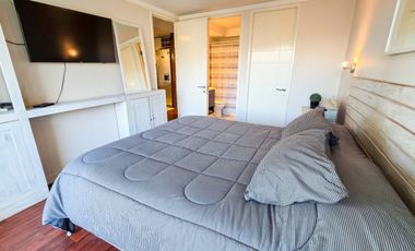 Amoblado y Equipado 1 Dor. Suite Vista al parque Araucano 1Est. 1Bod.