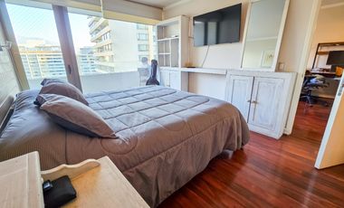 Amoblado y Equipado 1 Dor. Suite Vista al parque Araucano 1Est. 1Bod.