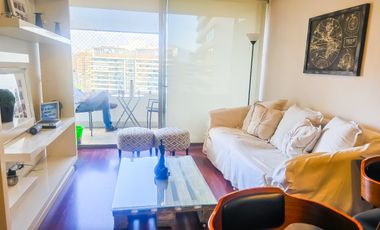 Amoblado y Equipado 1 Dor. Suite Vista al parque Araucano 1Est. 1Bod.