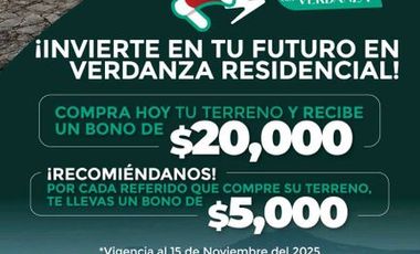 Terreno con vista lago de Chapala en Jocotepec Venta
