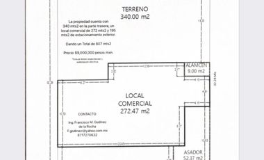 LOCAL EN VENTA EN RESIDENCIAL CAMPESTRE LA ROSITA, TORREON COAHUILA
