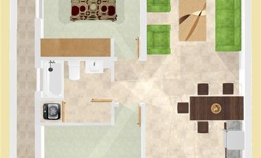 Departamento en Arriendo en Santiago Rosas