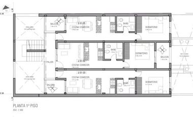 Departamento en  Sargento Cabral  Unidad U00-01