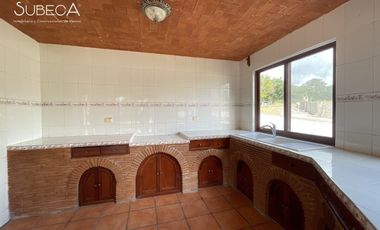 Casa campestre en venta, Coacoatzintla, chimenea, doble altura, terreno amplio