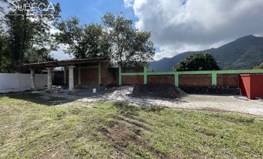 Casa campestre en venta, Coacoatzintla, chimenea, doble altura, terreno amplio