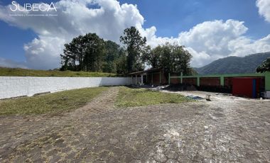 Casa campestre en venta, Coacoatzintla, chimenea, doble altura, terreno amplio