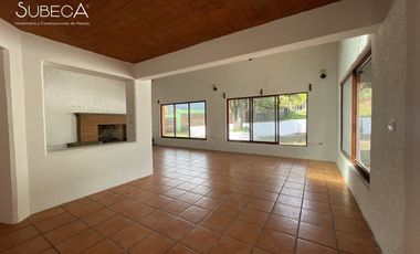 Casa campestre en venta, Coacoatzintla, chimenea, doble altura, terreno amplio