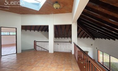 Casa campestre en venta, Coacoatzintla, chimenea, doble altura, terreno amplio