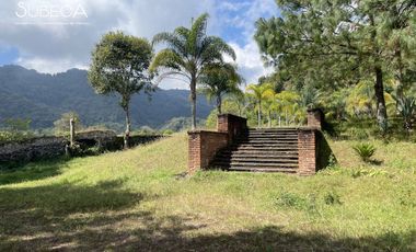 Casa campestre en venta, Coacoatzintla, chimenea, doble altura, terreno amplio