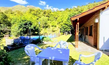 Casa de Montaña en Merlo San Luis para 13 personas con pileta exclusiva!!!