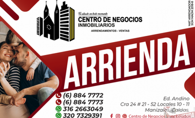 ARRENDAMIENTO APTO No. 4 SECTOR SAN ANTONIO