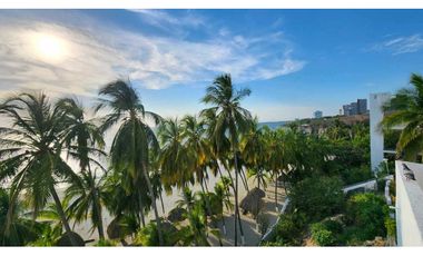 Apartamento en Primera Línea del Mar cerca al Decameron - 005R