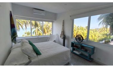 Apartamento en Primera Línea del Mar cerca al Decameron - 005R
