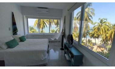 Apartamento en Primera Línea del Mar cerca al Decameron - 005R