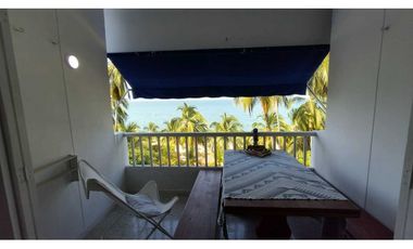 Apartamento en Primera Línea del Mar cerca al Decameron - 005R