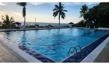 Apartamento en Primera Línea del Mar cerca al Decameron - 005R