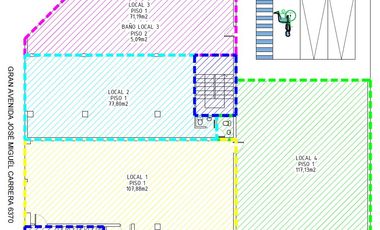 GRAN AVENIDA JM CARRERA ESQUINA AV. LO OVALLE