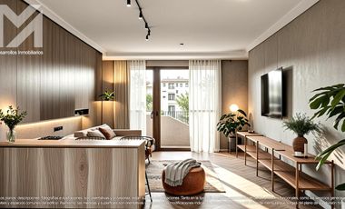 Departamento Monoambiente en venta en Palermo Hollywood