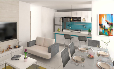 Departamento 67m2 de 2 recamaras con balcon en Portales Benito Juarez