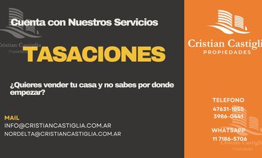 Venta - Departamento Apto Profesional 2 Amb, Balcón y Parrilla - Tigre, Zona Norte