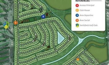 Terreno en venta - 600mts2 totales - Zarate Golf Park